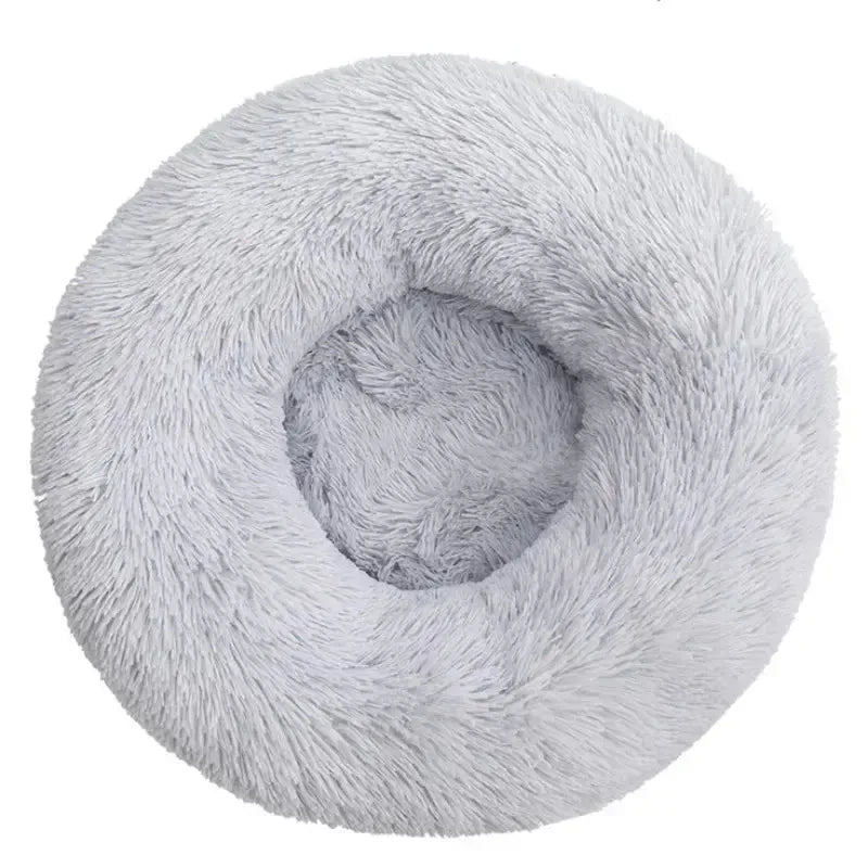 Soft Donut Dog Bed With Waterproof Non-Slip Base