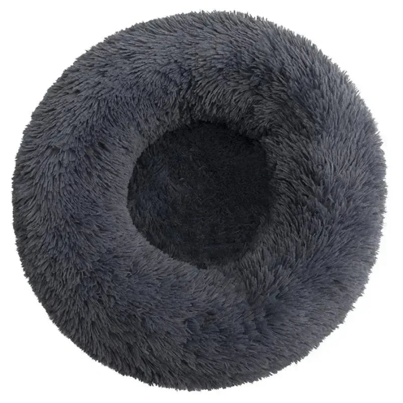 Soft Donut Dog Bed With Waterproof Non-Slip Base