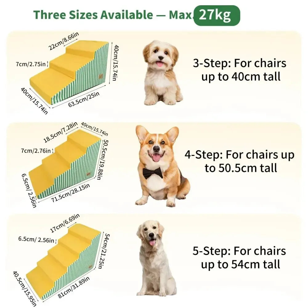 Soft Foam Dog Stairs