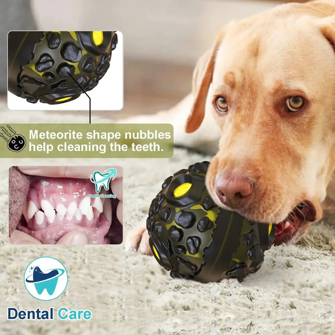 Squeaky Giggle Ball for Aggressive Chewers