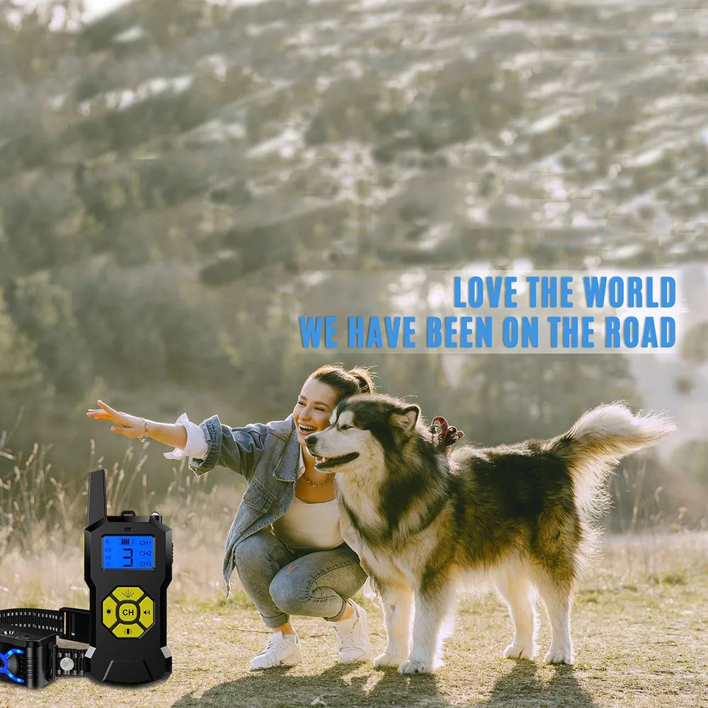 Humane Spray Dog Training Collar with Remote Control