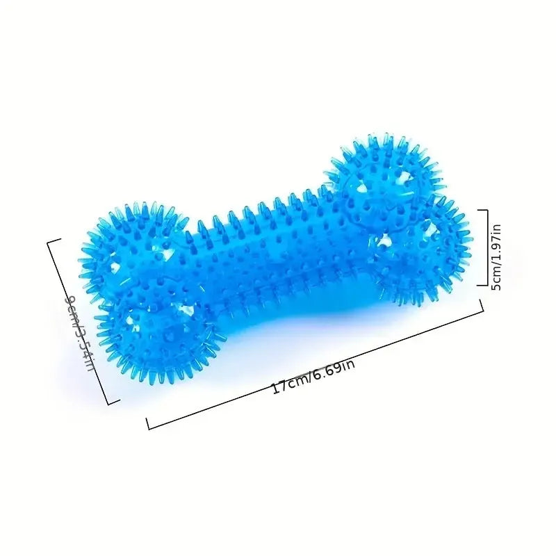 Ultra-Tough Squeaky Bone for Heavy Chewers