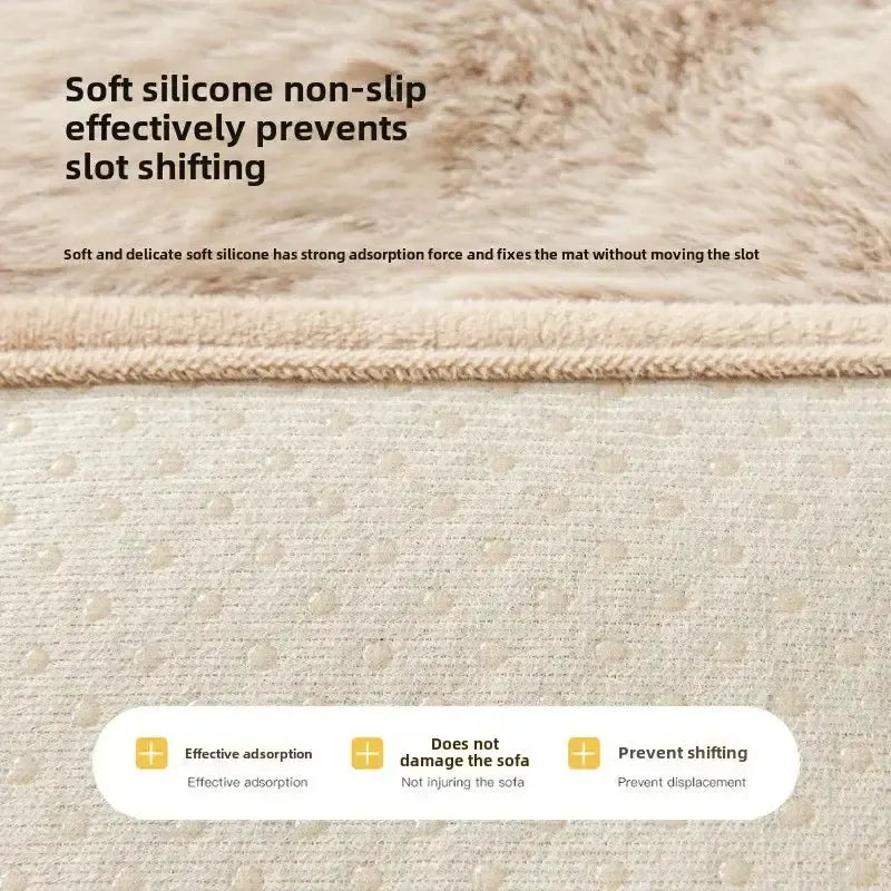 Washable Dog Couch Bed With Waterproof Cover And Anti-Slip Base