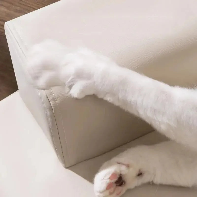 Washable Pet Sofa Bed With Breathable Fleece