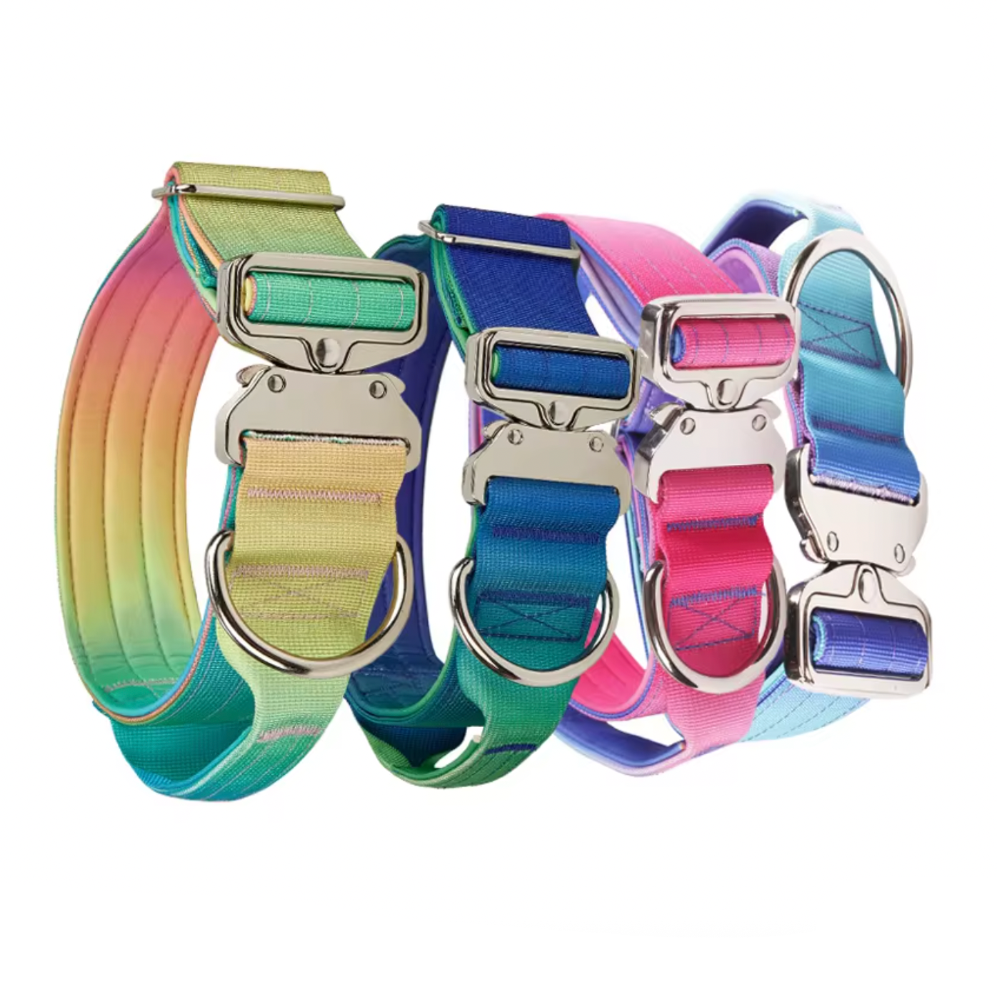 XL Galaxy Tactical Dog Collar and Leash Set | 5cm Wide for Large Dogs