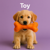 Chicken dog toy