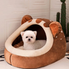 Dog cave bed