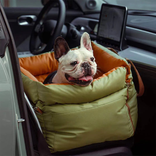 Luxury Dog Car Booster Seat & Bed | Urban Voyager