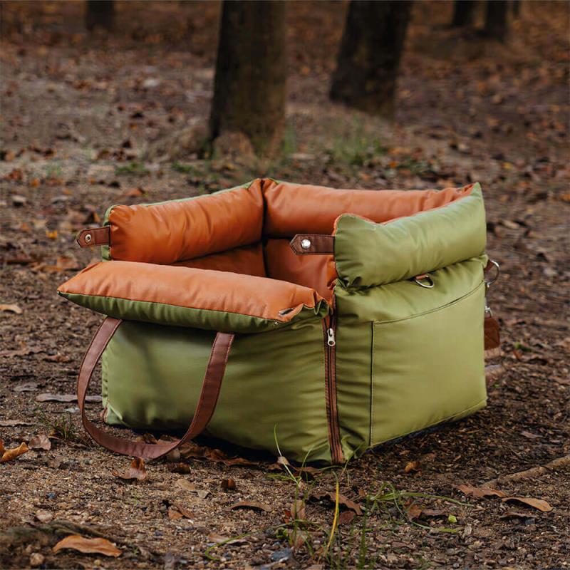 Luxury Dog Car Booster Seat & Bed | Urban Voyager