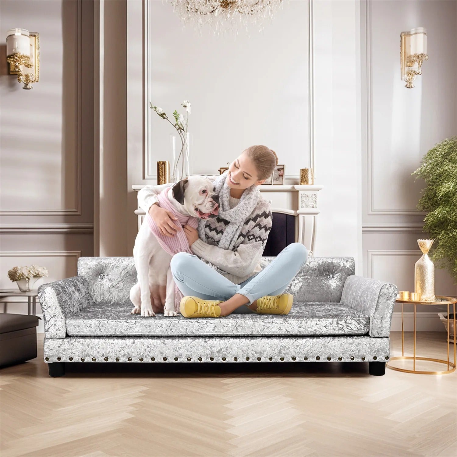 2XL Luxury Orthopedic Dog Sofa Bed | Washable & Waterproof