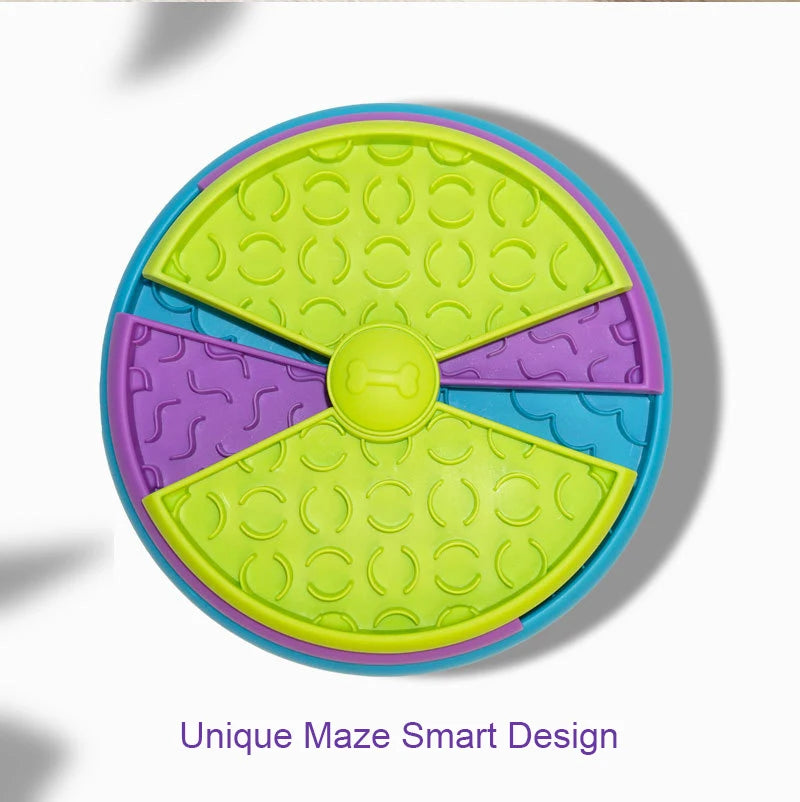 3-Level Slow Feeder Dog Bowl