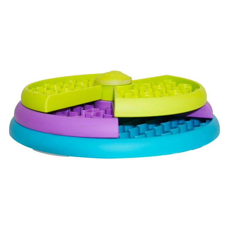 3-Level Slow Feeder Dog Bowl