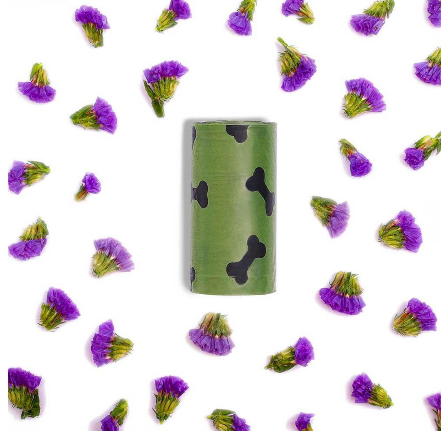 Biodegradable Dog Poop Bags with Lavender Scent