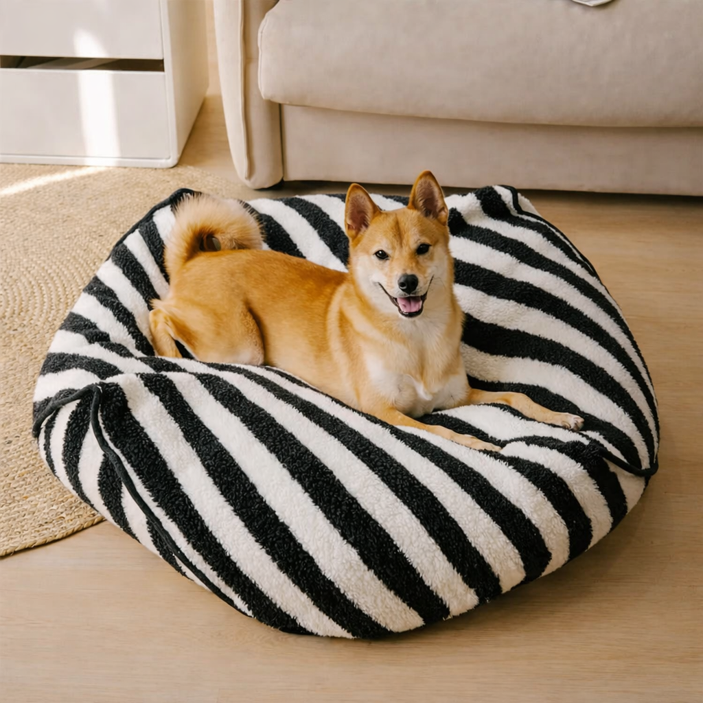 Calming Cloud Bean Bag Dog Bed