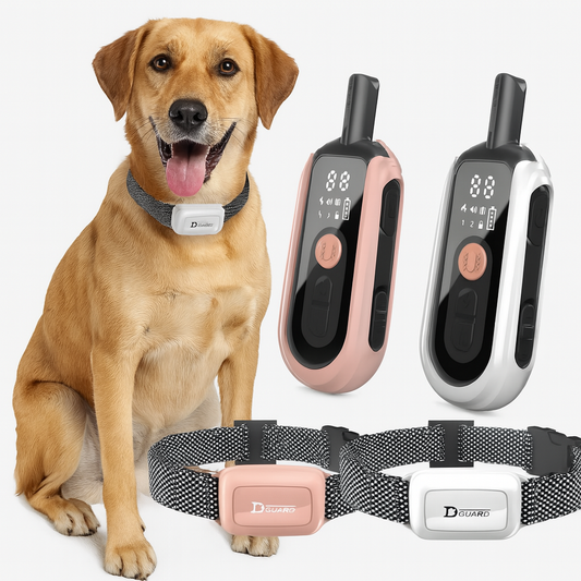 Rechargeable Waterproof Anti Bark Dog Training Collar with Remote