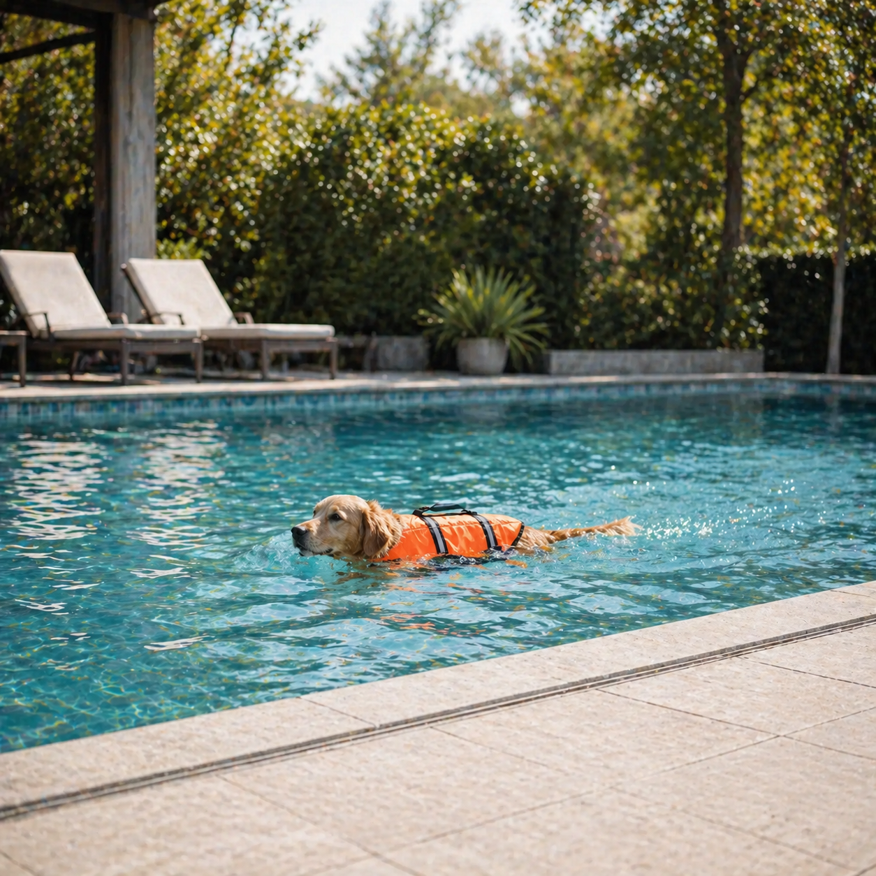 Reflective Dog Swimming Safety Vest