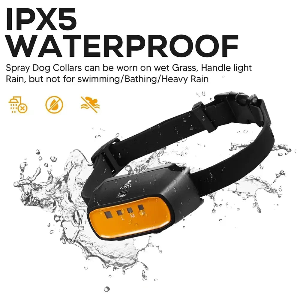 Dog Bark Collar – Spray Remote Training for Obedience