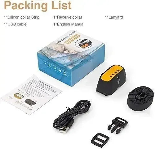 Dog Bark Collar – Spray Remote Training for Obedience