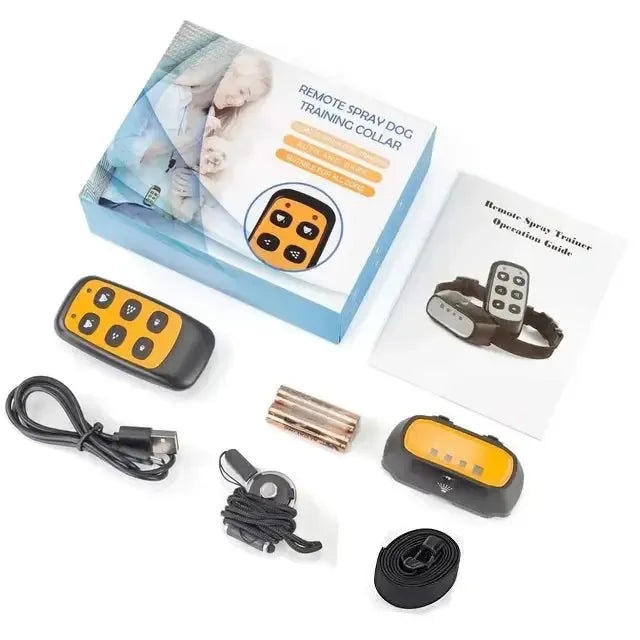 Dog Bark Collar – Spray Remote Training for Obedience