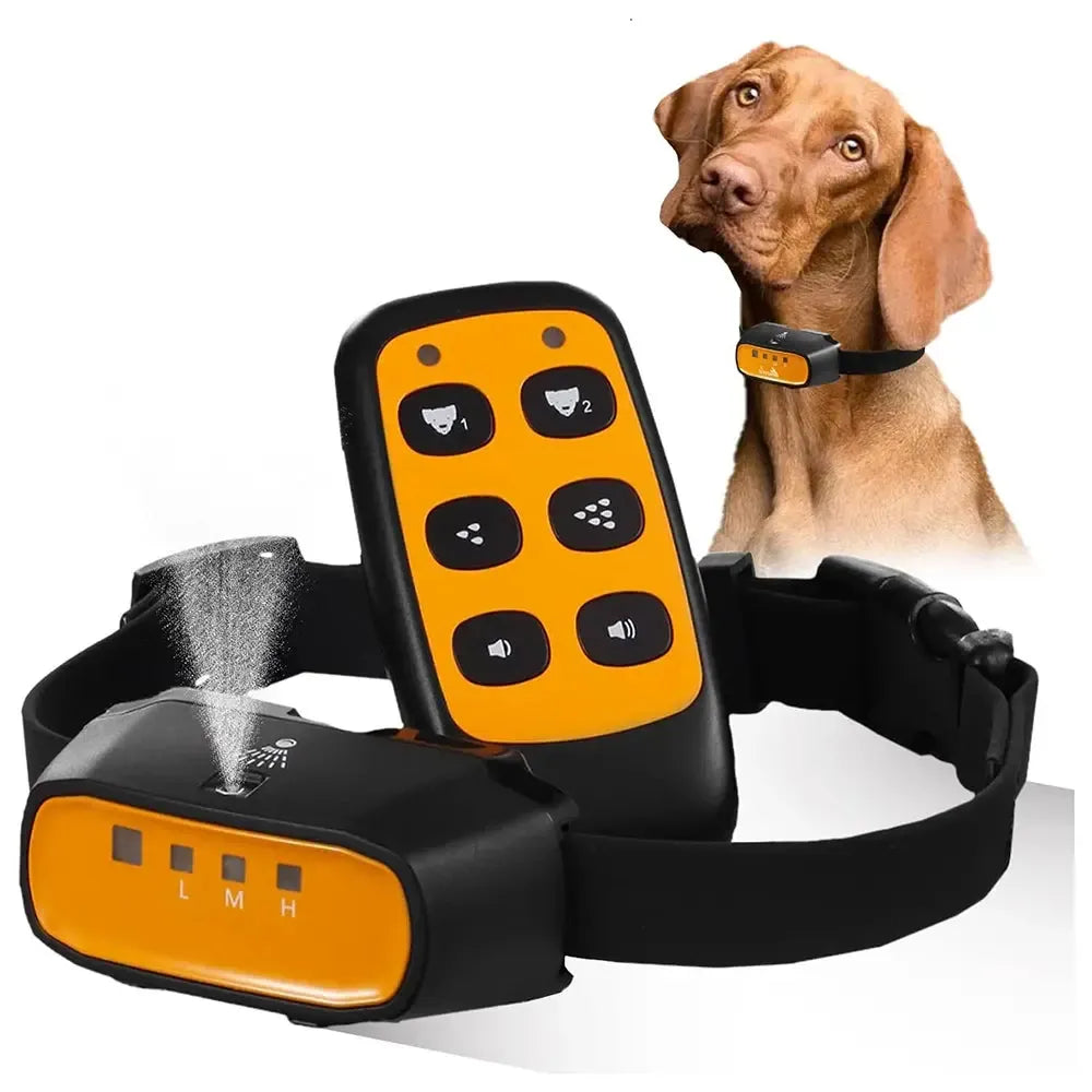 Dog Bark Collar – Spray Remote Training for Obedience