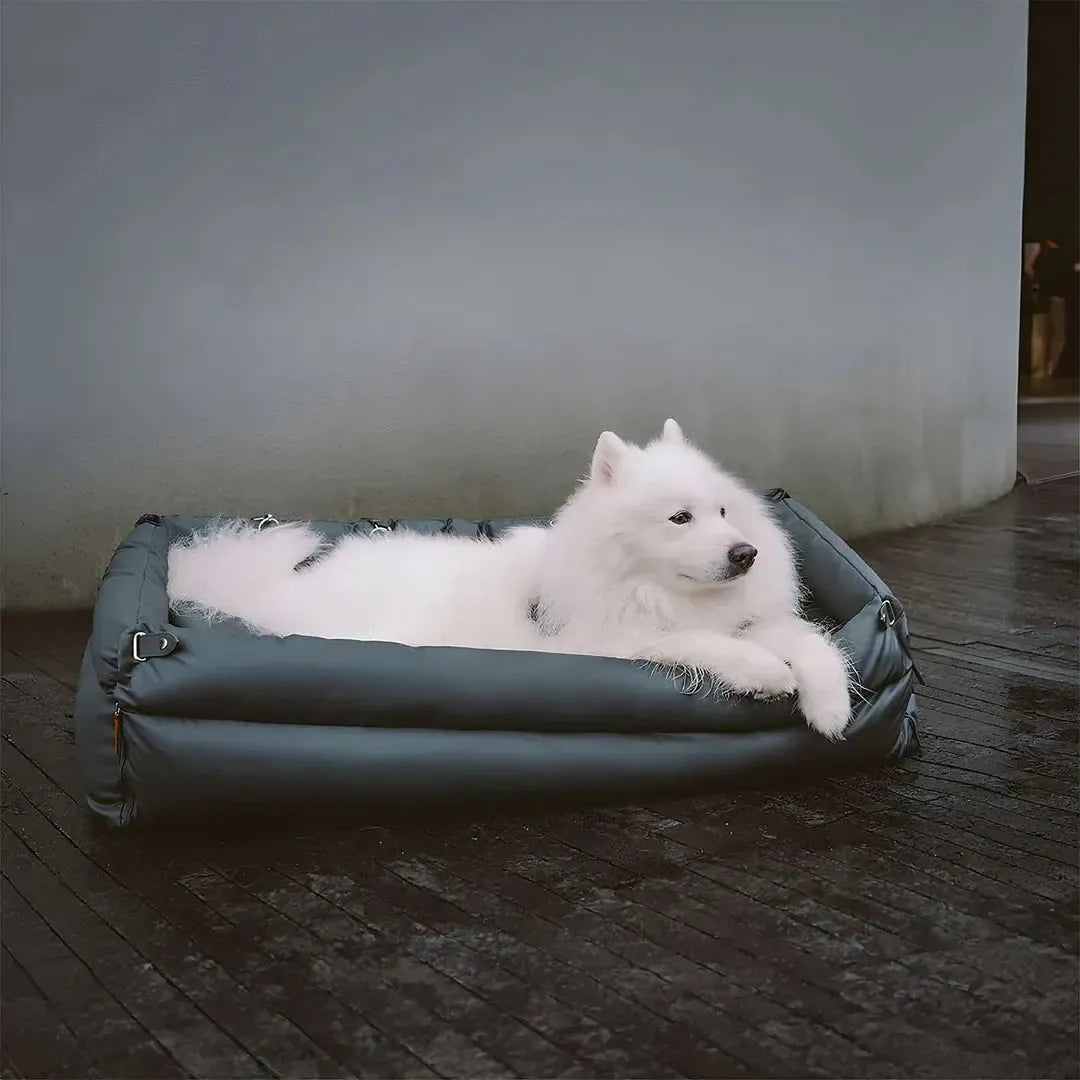 Dog Car Seat Bed – Orthopedic Booster for Joint Support