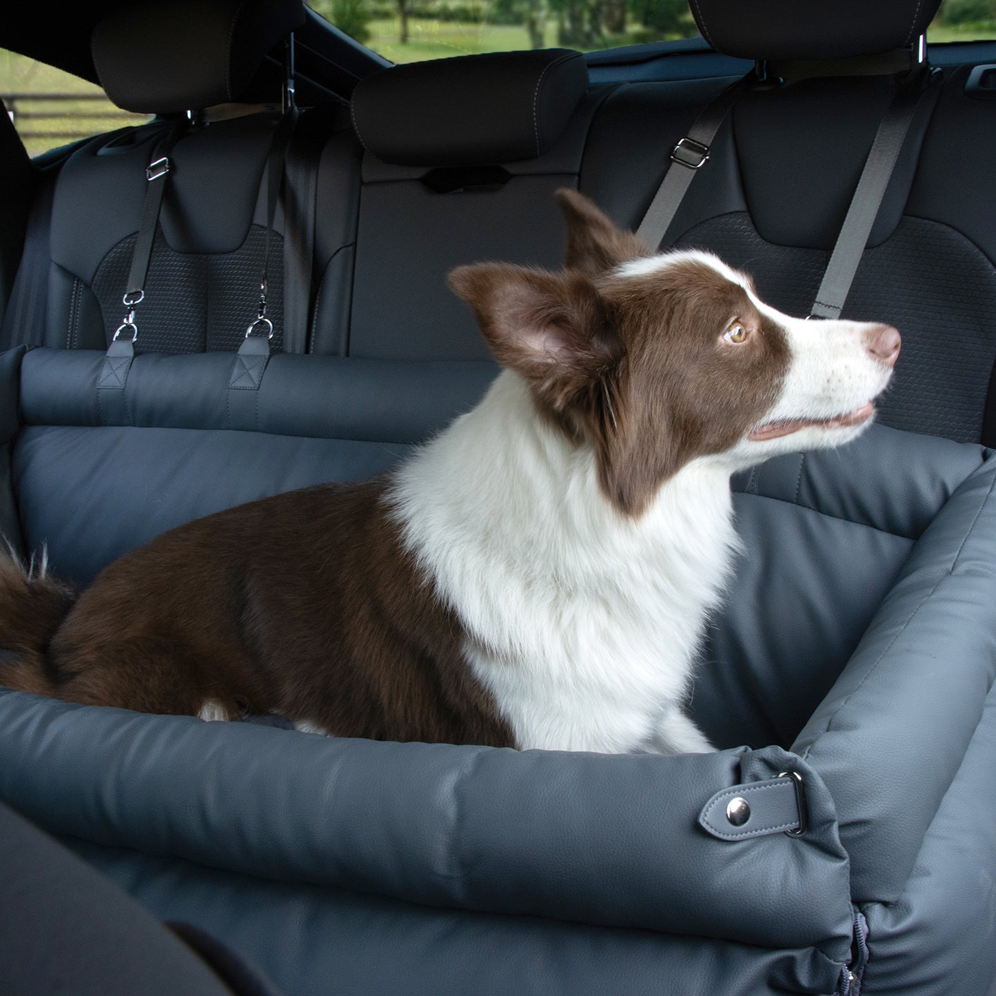 Dog Car Seat Bed – Orthopedic Booster for Joint Support