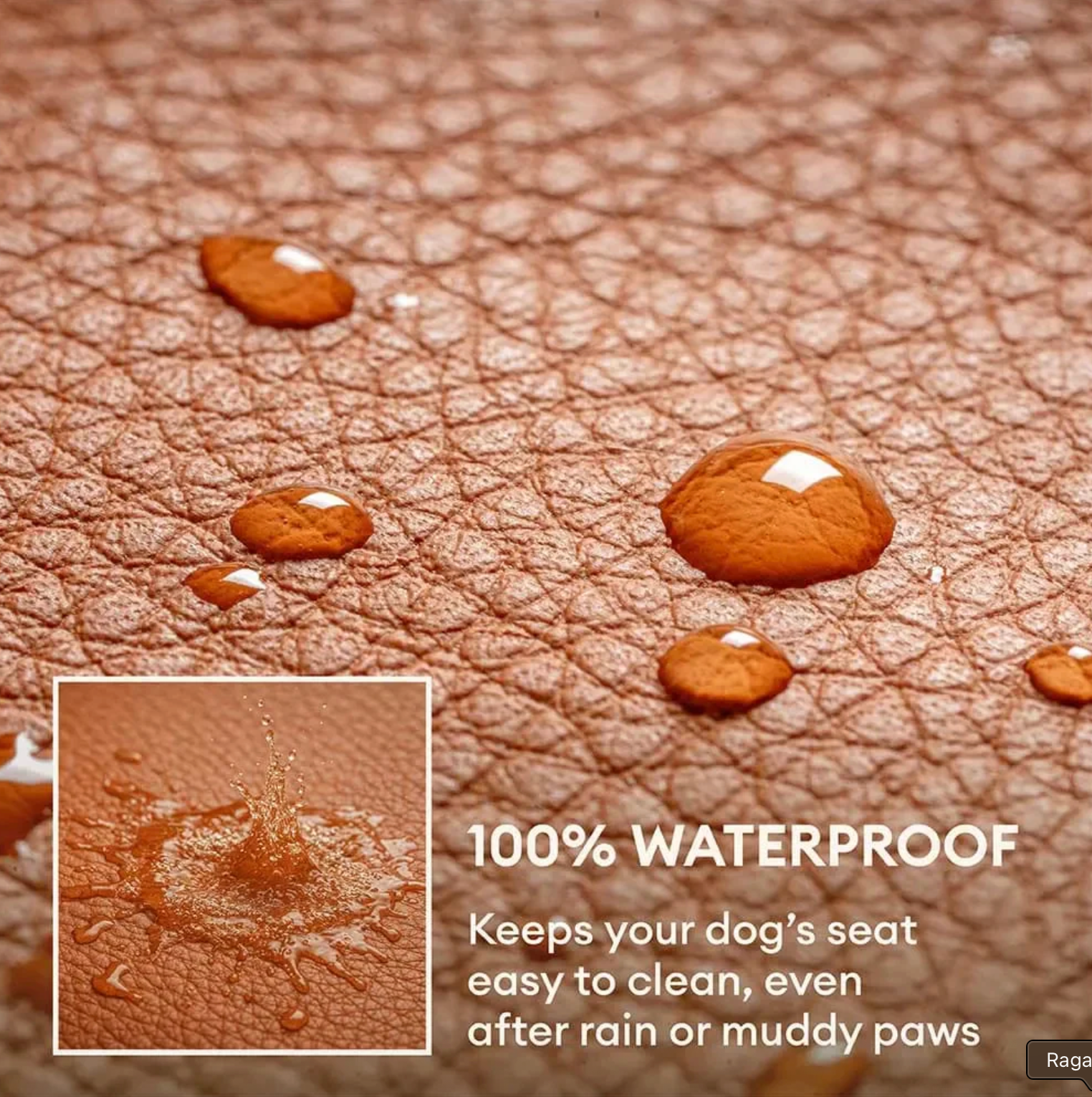 Dog Car Seat Bed – Orthopedic Booster for Joint Support