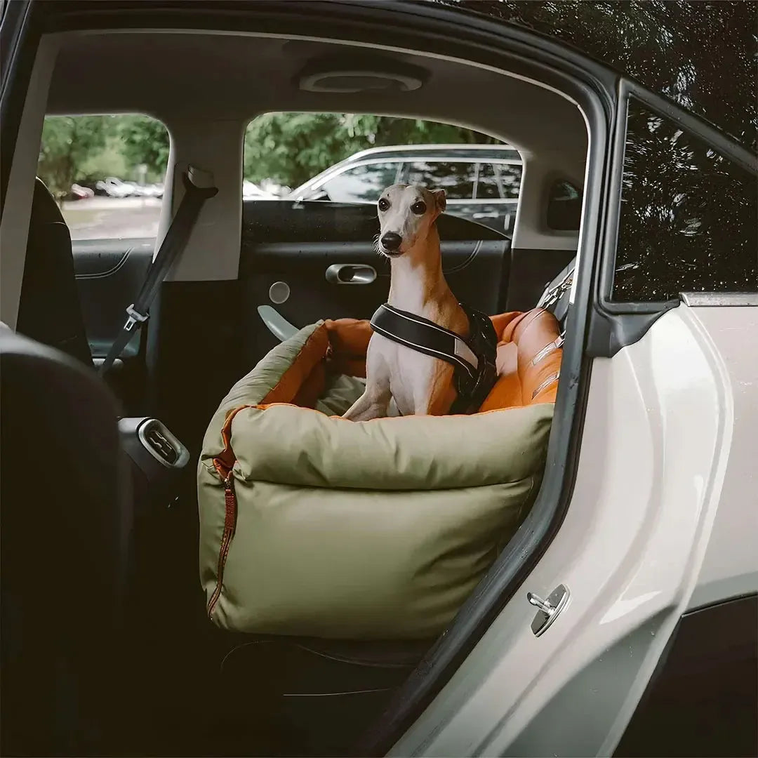 Dog Car Seat Bed – Orthopedic Booster for Joint Support