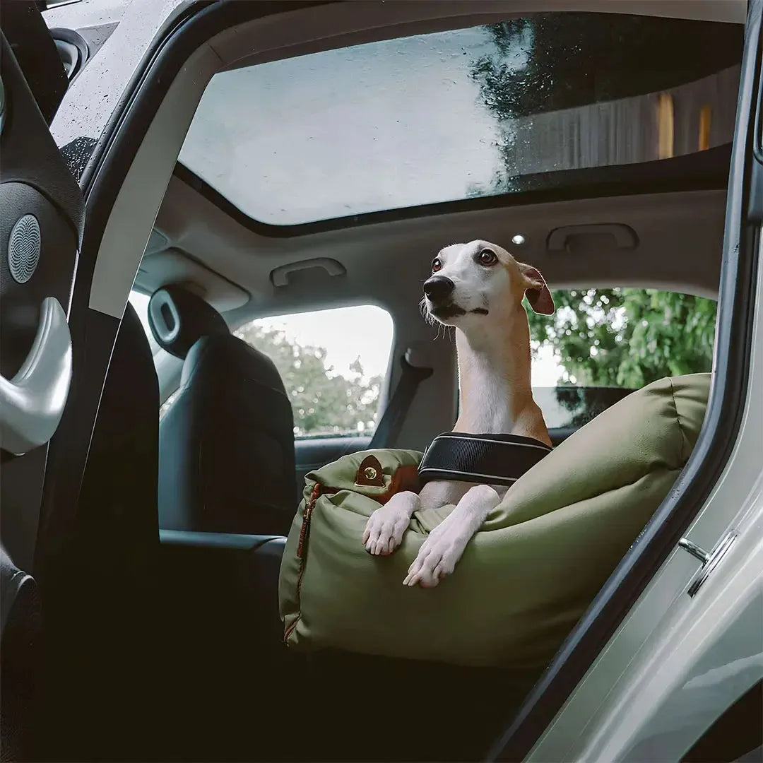 Dog Car Seat Bed – Orthopedic Booster for Joint Support
