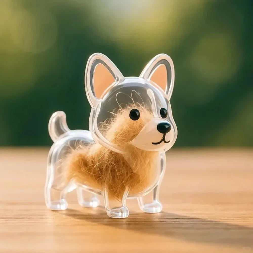 Dog Hair Memory Keychain