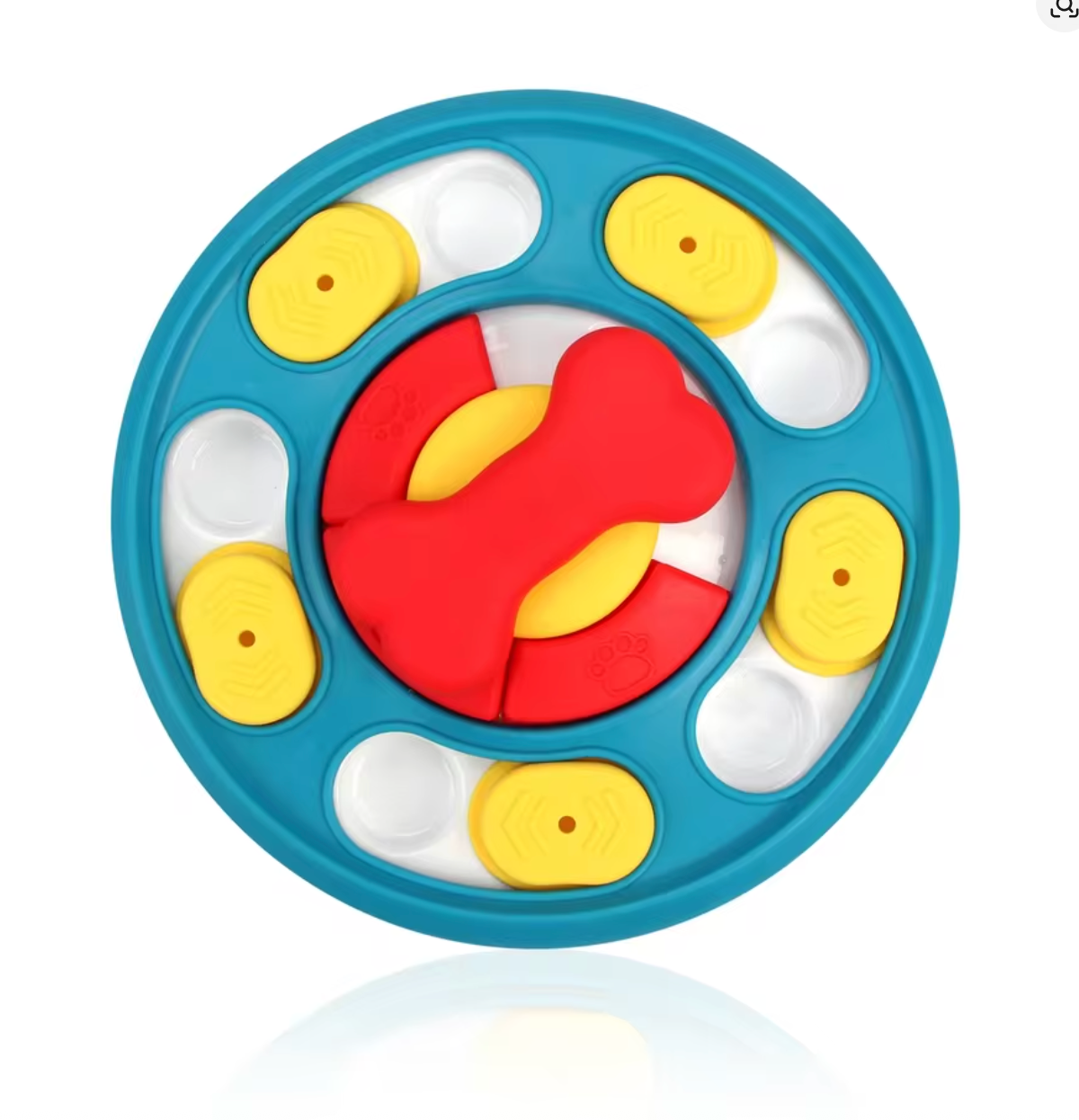 Dog Slow Feeder Puzzle Toy for Fast Eating Dogs