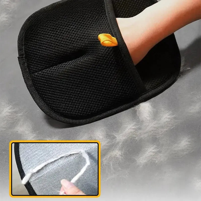 Double-Sided Dog Hair Removal Gloves