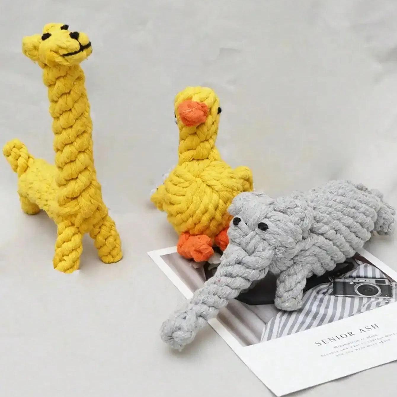 Duck Rope Chew Toy for Dogs