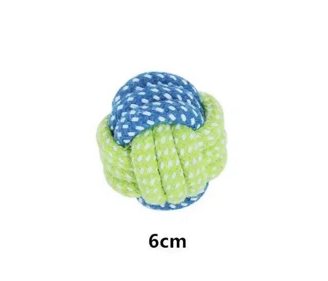 Durable Cotton Rope Knot Ball for Dogs