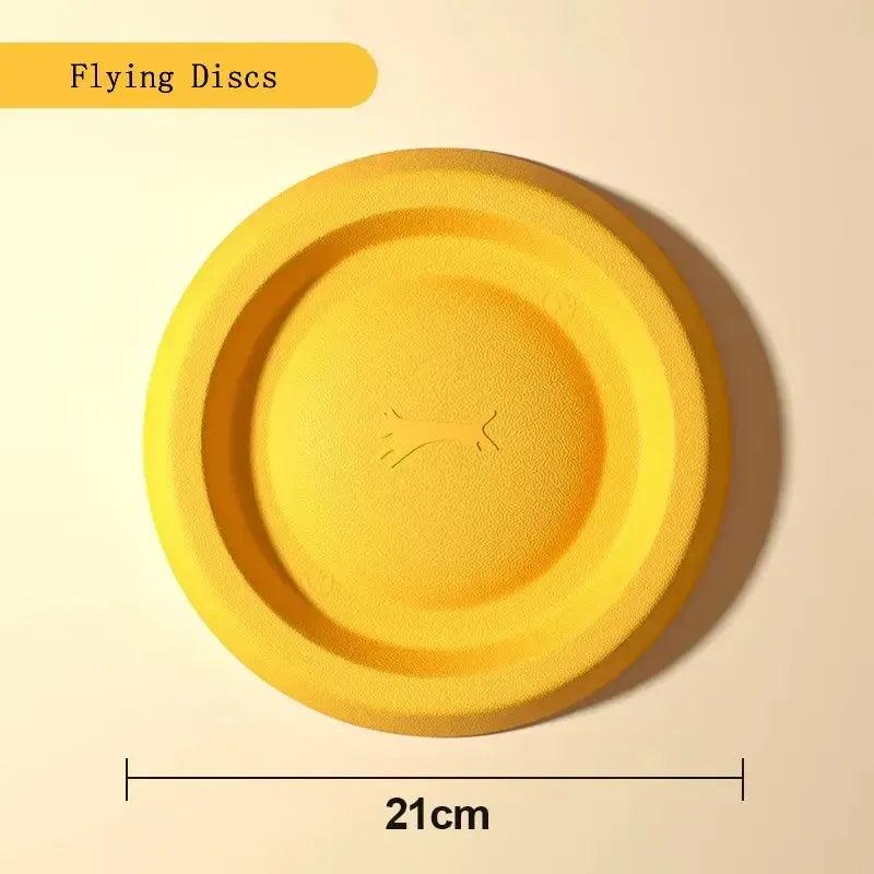 Durable Dog Toy Set – Flying Disc, Ball, Tug & Pull Ring
