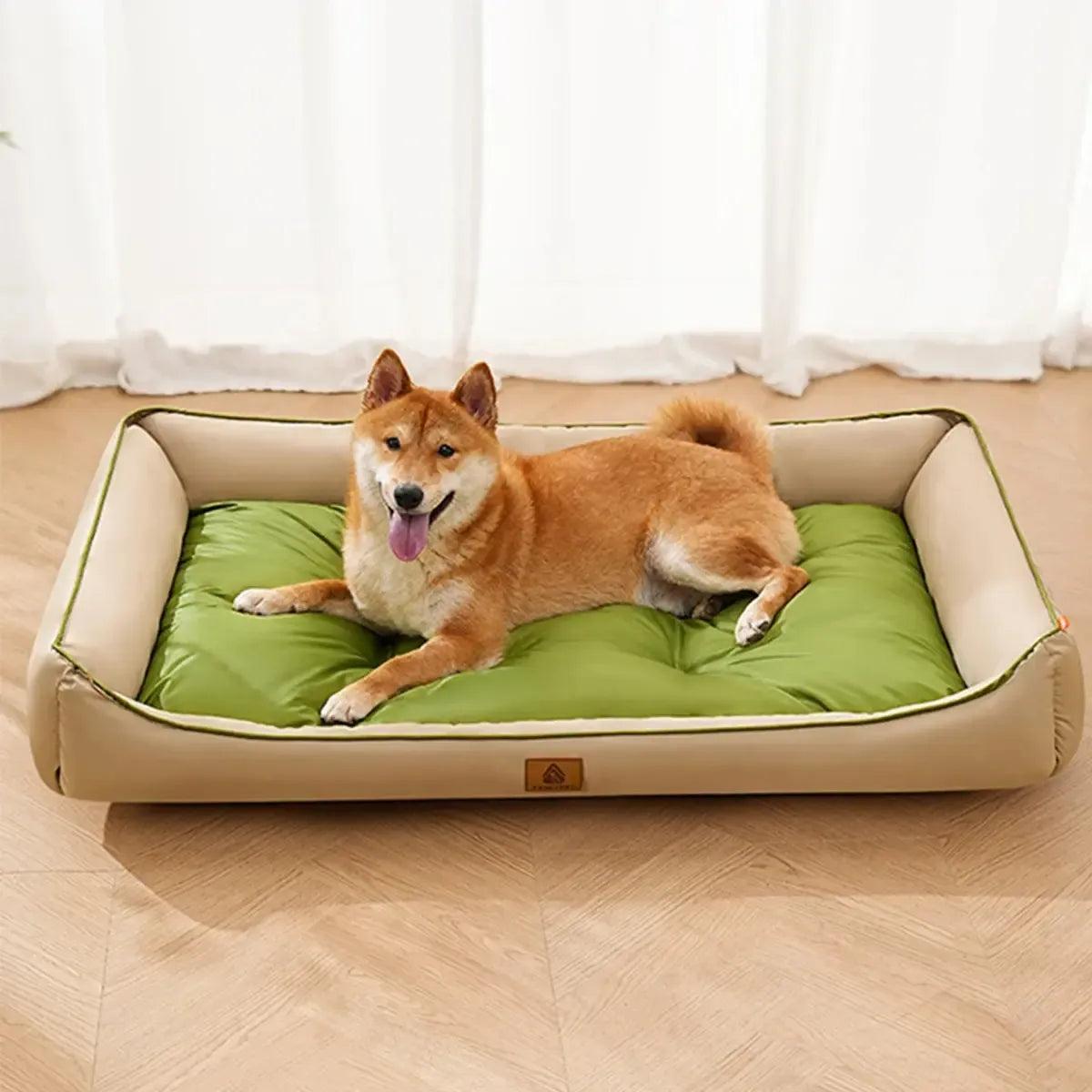 Durable Orthopedic Dog Bed Waterproof Liner Washable Cushion