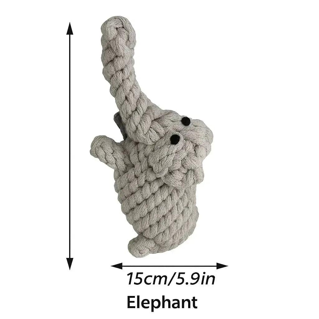 Elephant Rope Chew Toy for Dogs