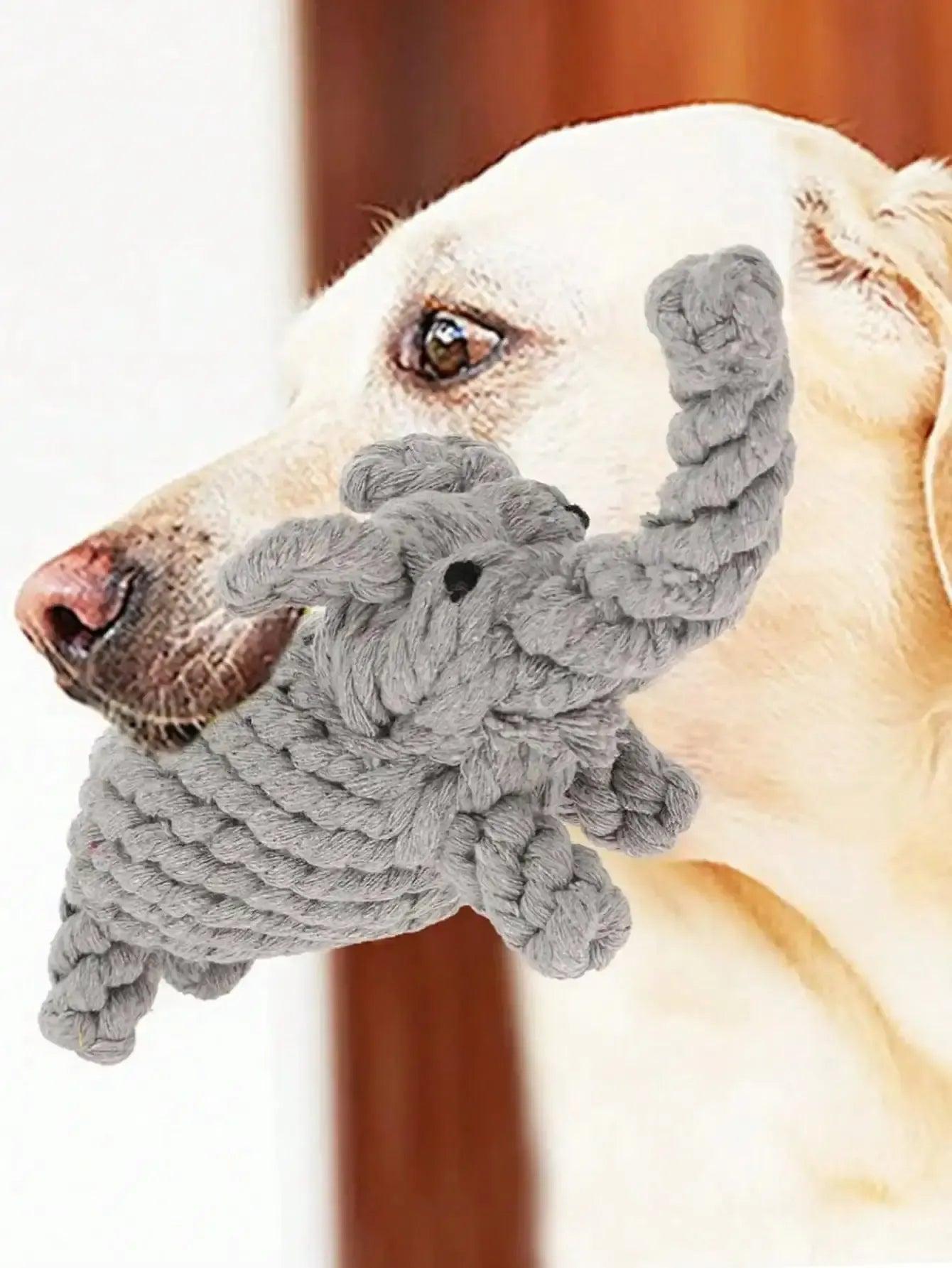 Elephant Rope Chew Toy for Dogs