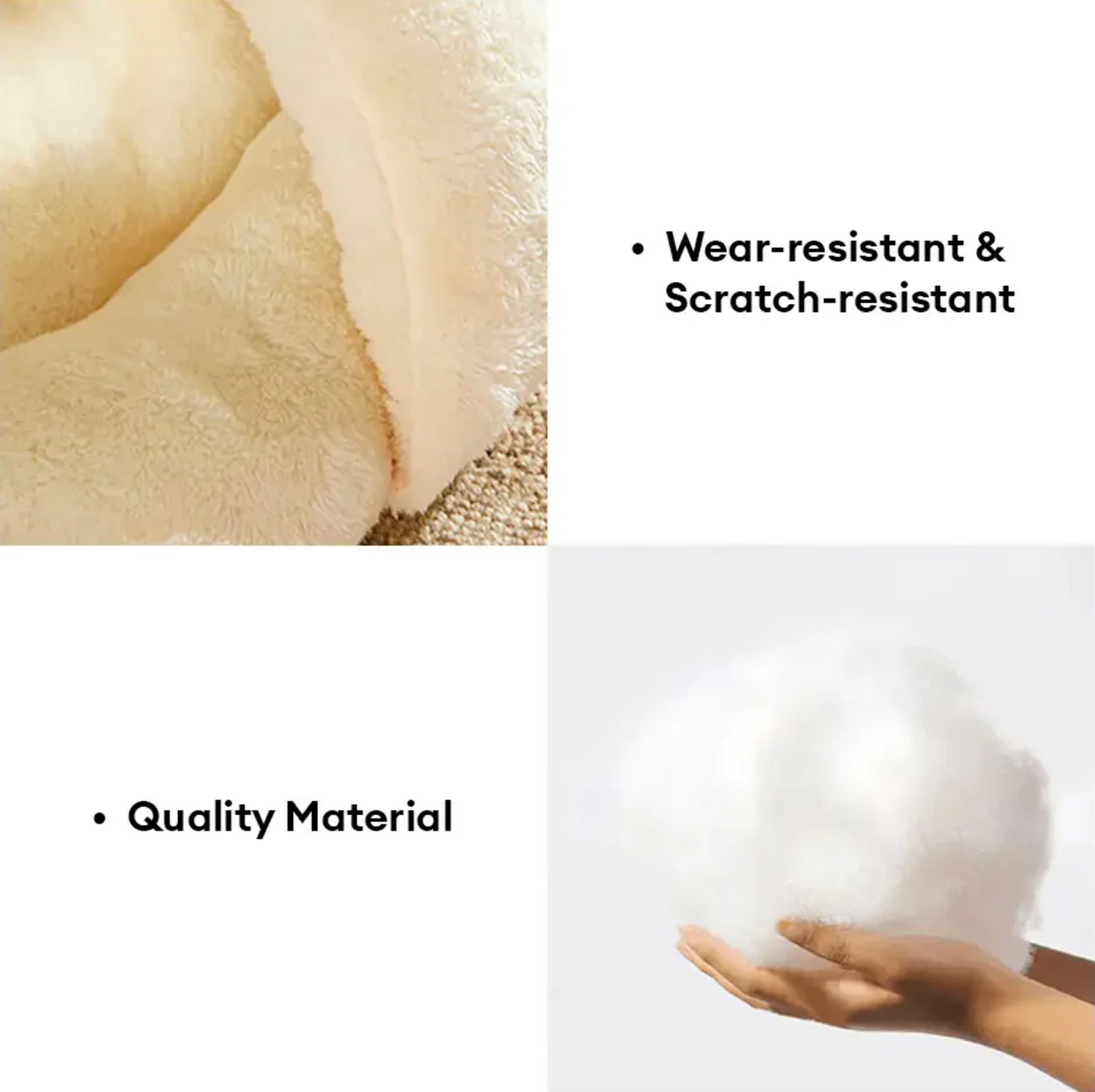 Enclosed Slipper-Style Dog Bed