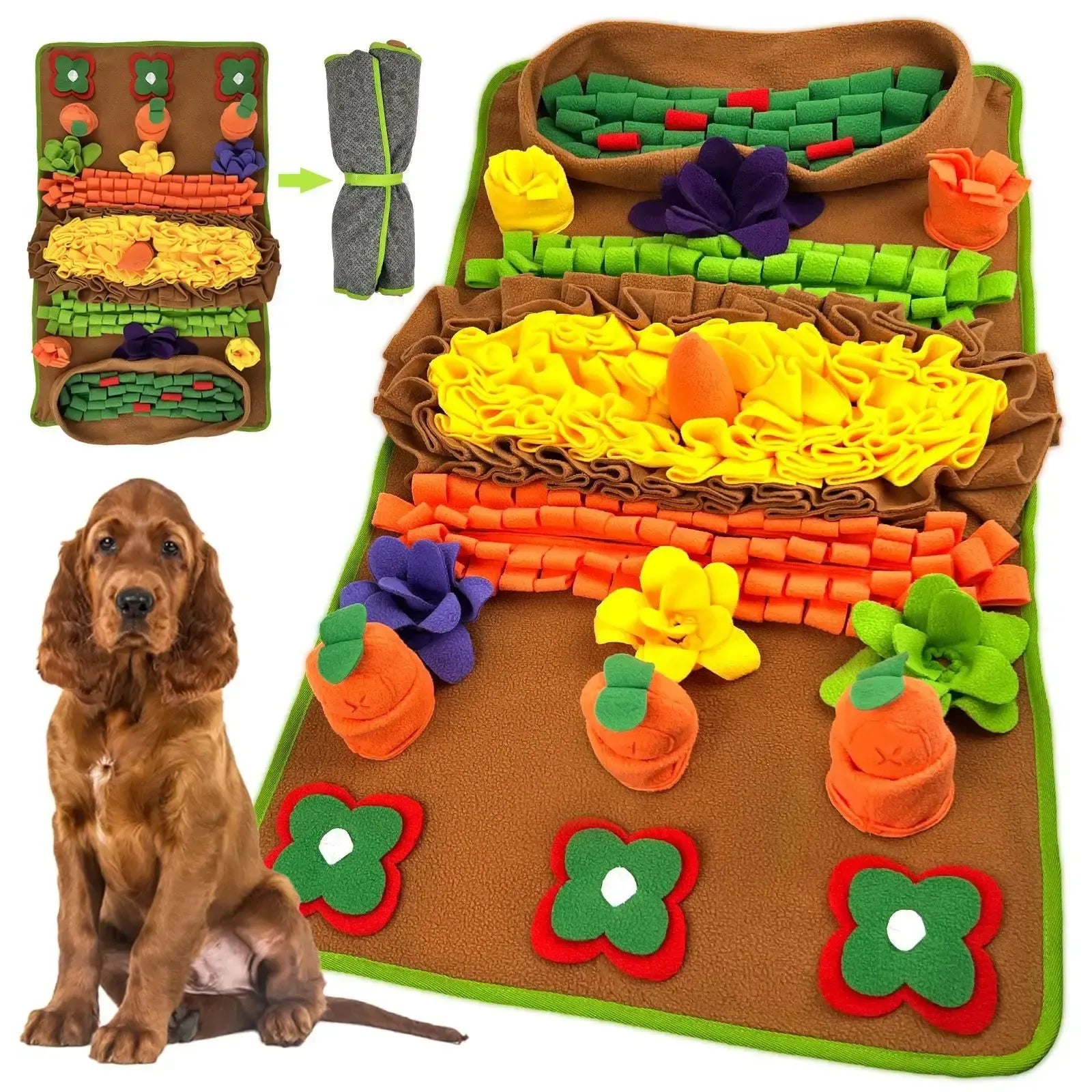 Extra Large Dog Snuffle Mat for Slow Feeding & Enrichment