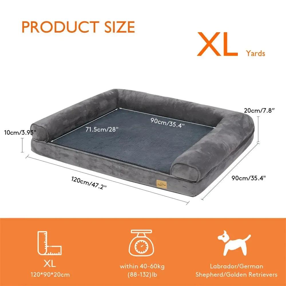 Extra Large Orthopedic Dog Bed | for Heavy Dogs