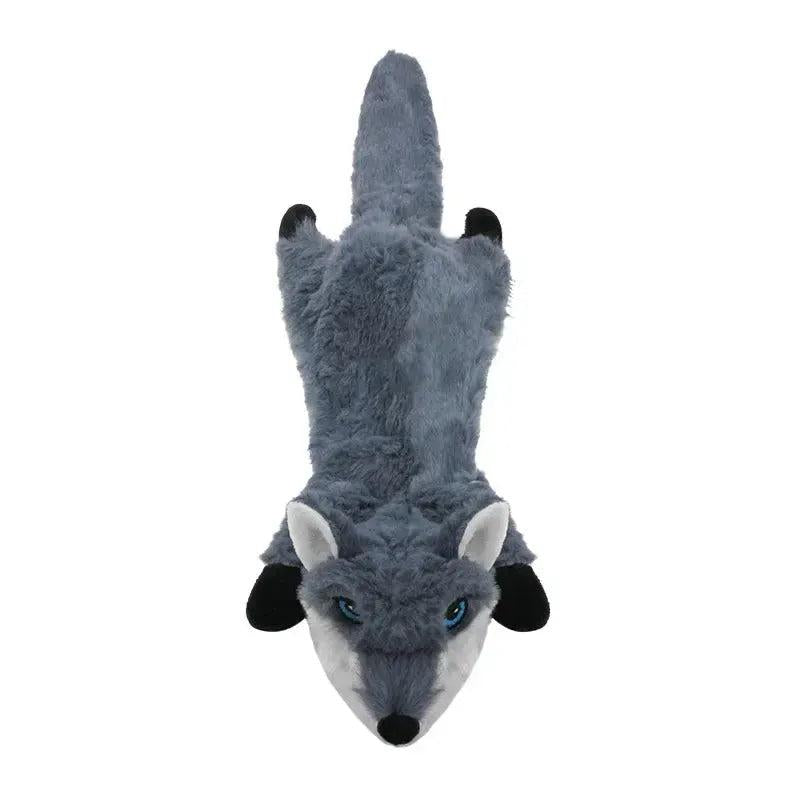 Extra-Long Squeaky Animal Dog Toy – 45cm Stuffing-Free Plush
