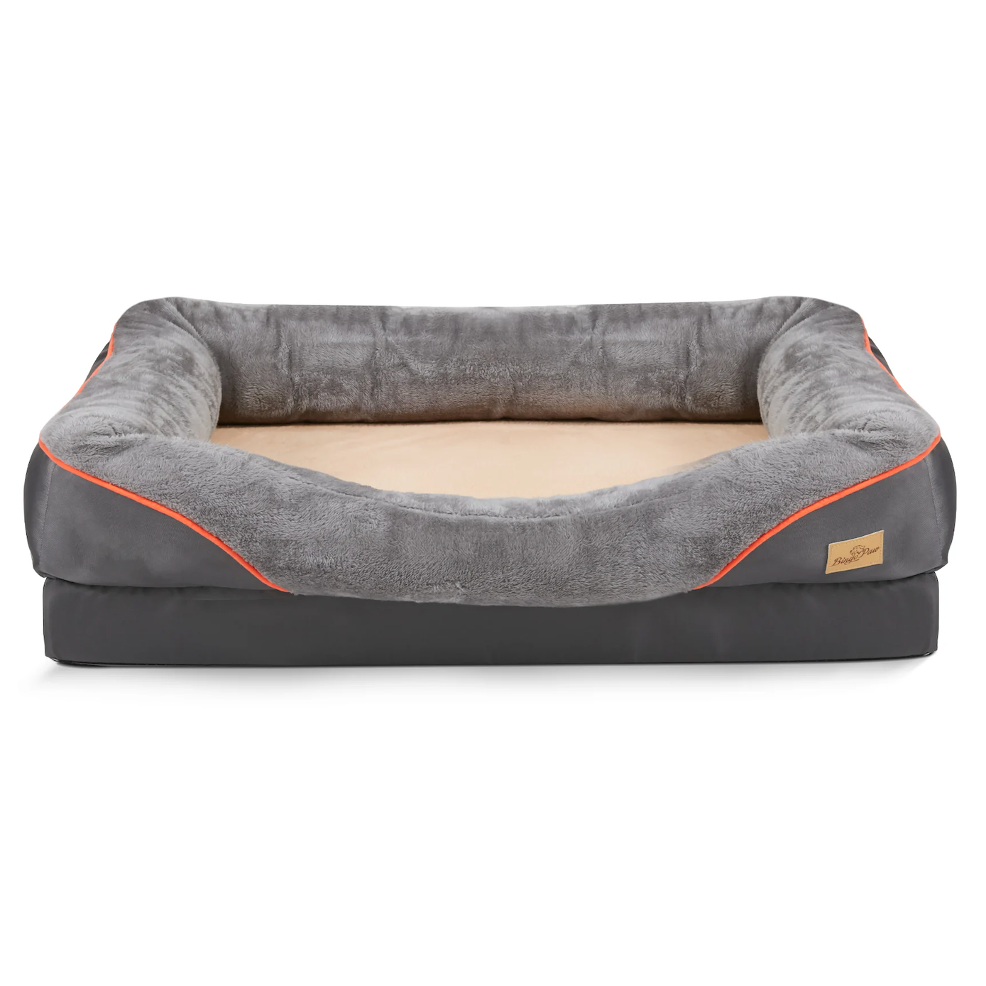 Extra large Orthopedic Dog Bed | Washable Bolster And Foam Support