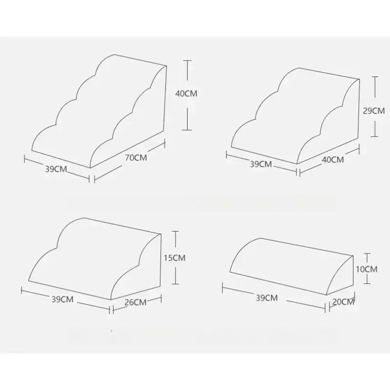 Foam Dog Stairs for Sofas & Beds