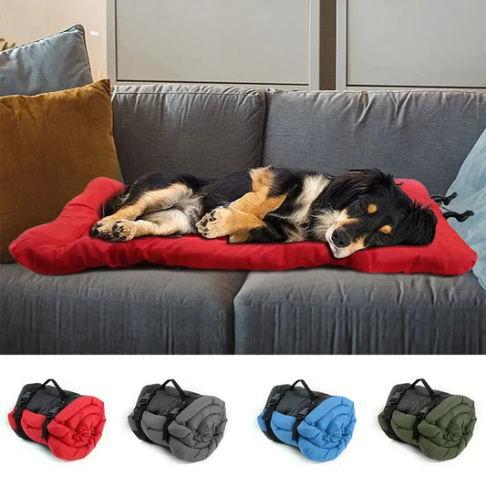 Foldable Washable Waterproof Outdoor Dog Bed For Travel And Camping