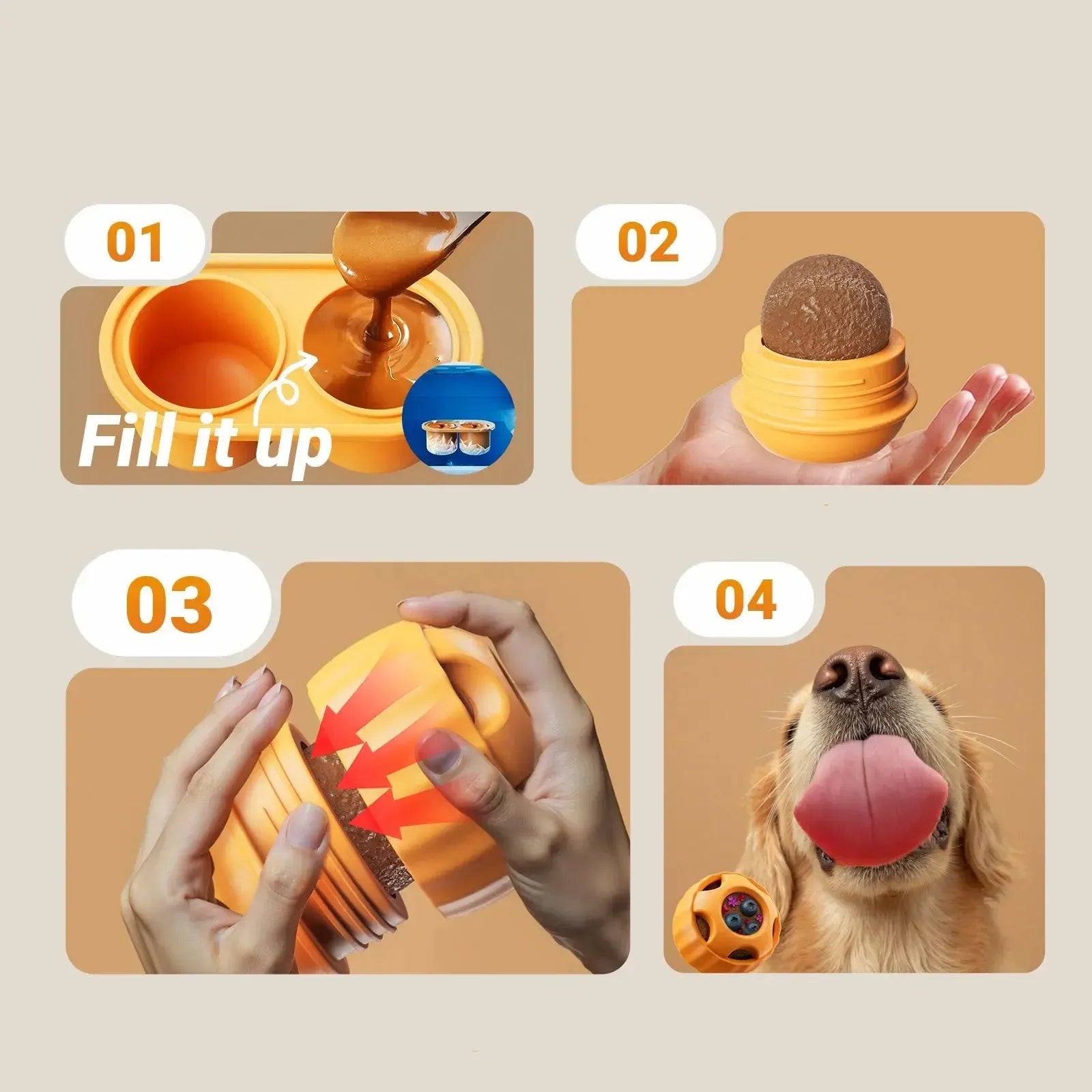 Frozen Dog Treat Moulds