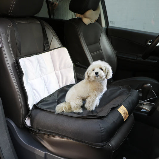 Washable Oxford Dog Car Seat With Safety Belt