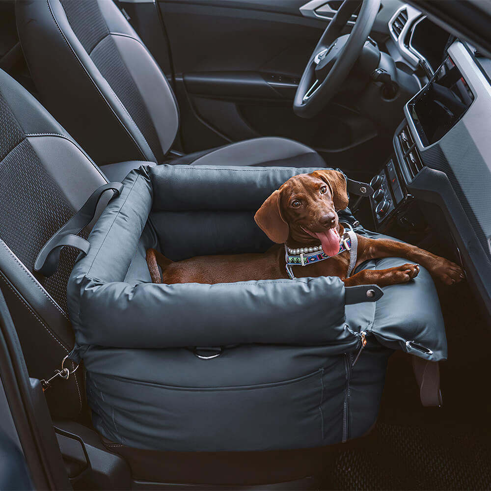 Luxury Dog Car Booster Seat & Bed | Urban Voyager