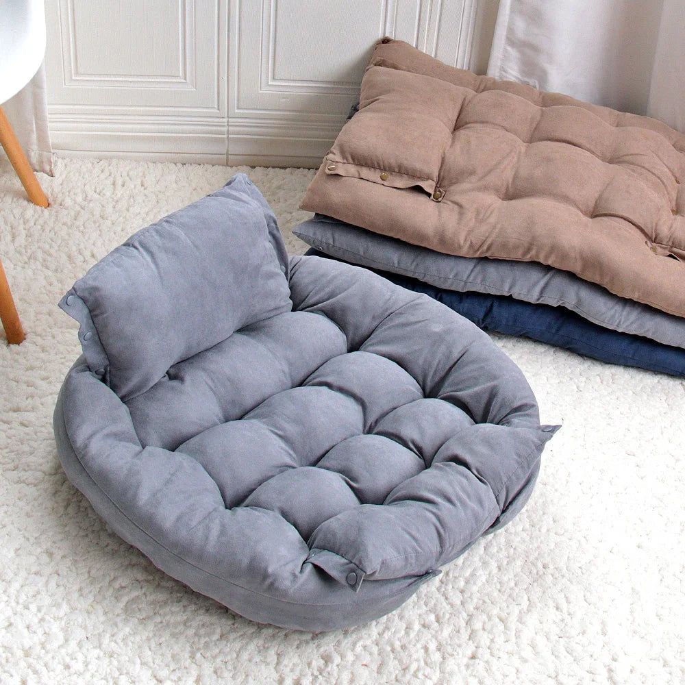 Washable 3-in-1 Nest Mat Sofa with Cushion