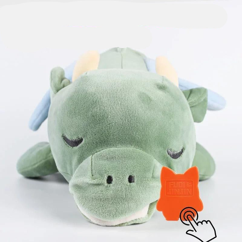 Heartbeat Plush Dragon – Calming Toy for Puppies